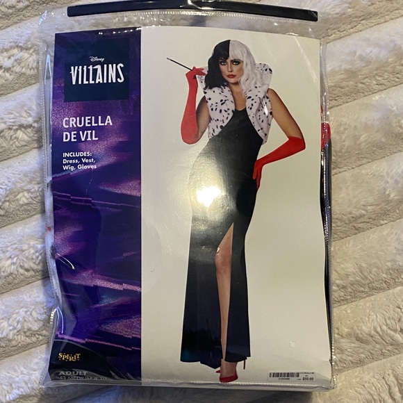 black cruella de vil dress Cruella Deville Dress Cruella Black Dress Cosplay Costume – Mermaidcosplay main image 0